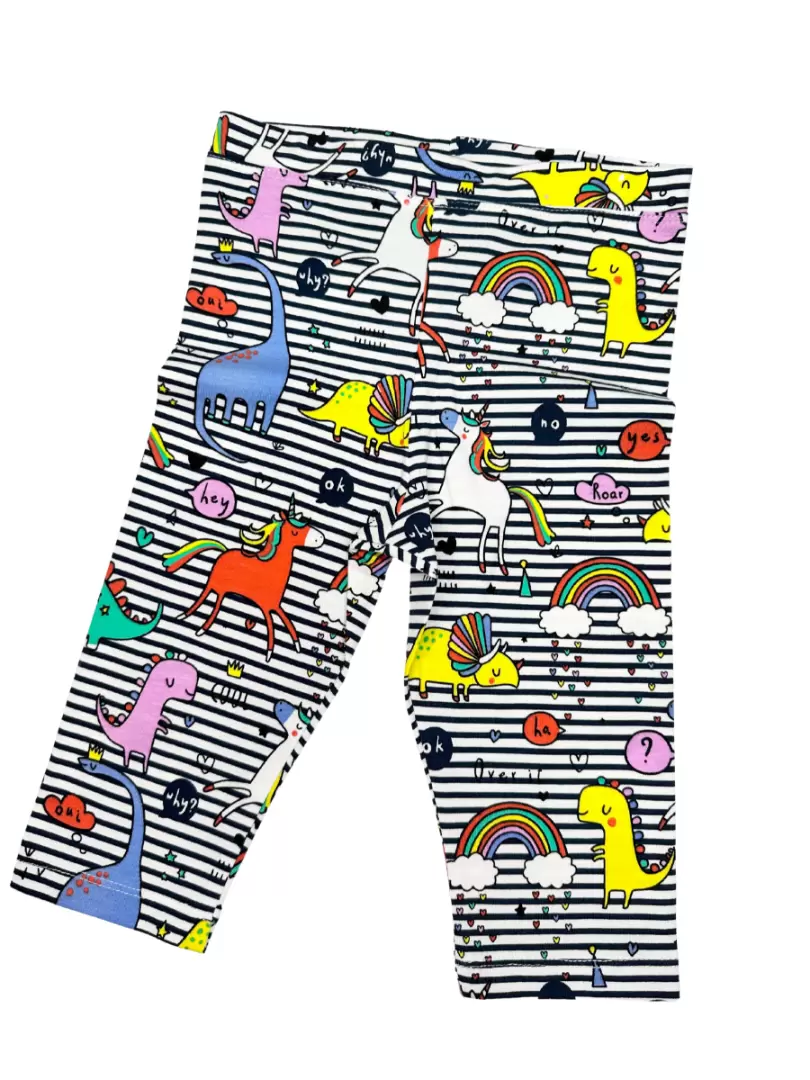 Colanți capri din bumbac 8851