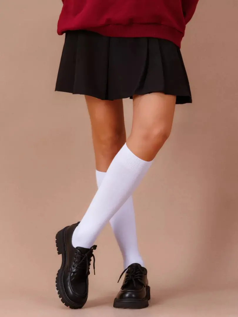 Șosete lungi până la genunchi din modal