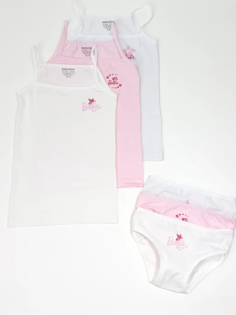 Set maiou și chiloți Barbie