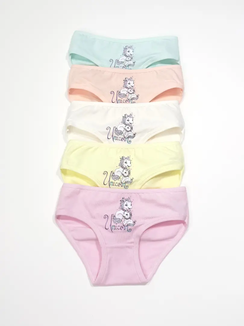 Chiloți din bumbac cu unicorn