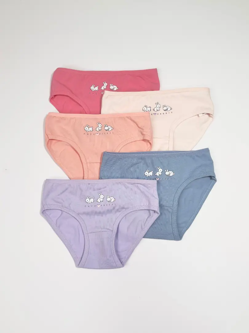 Хлопковые трусики с зайчиком