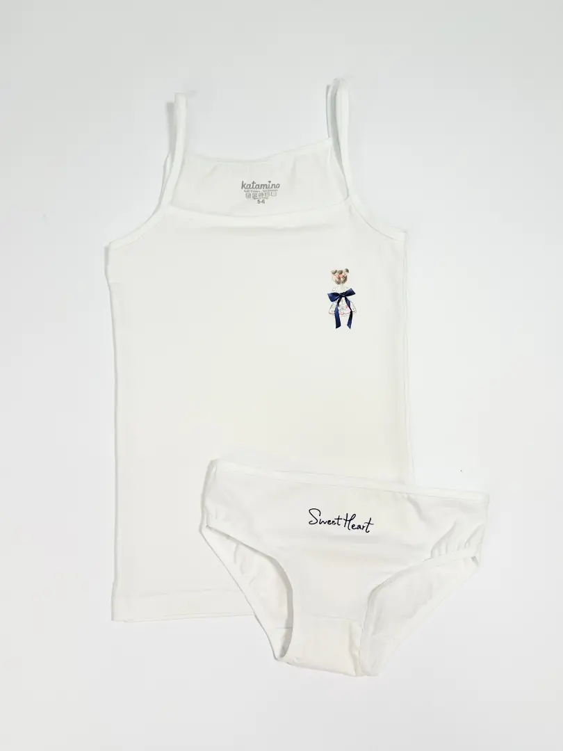 Комплект майка и трусики для девочек