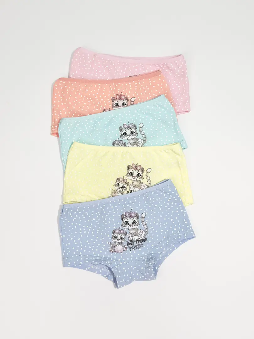 Хлопковые боксеры для девочек