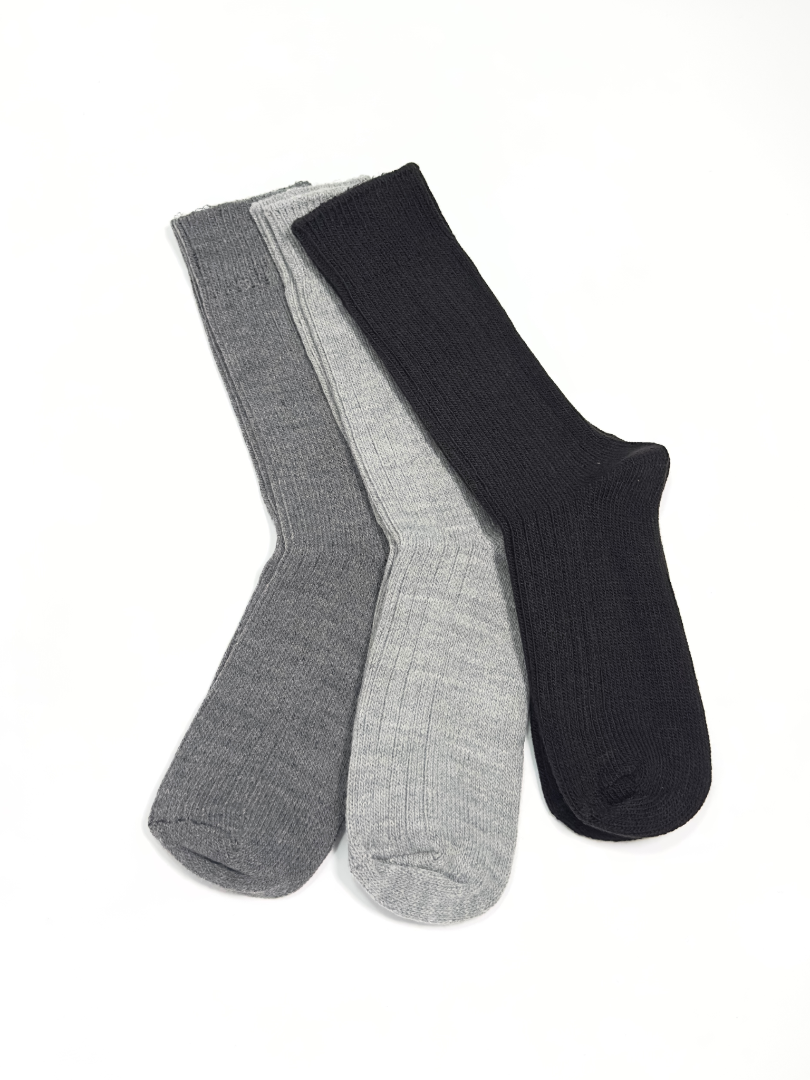 Мягкие шерстяные мужские носки