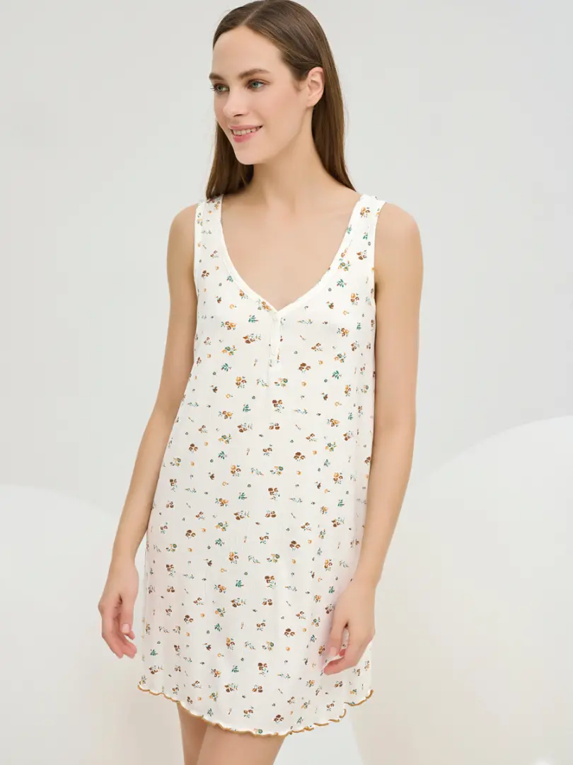 Cămașă de noapte din bumbac