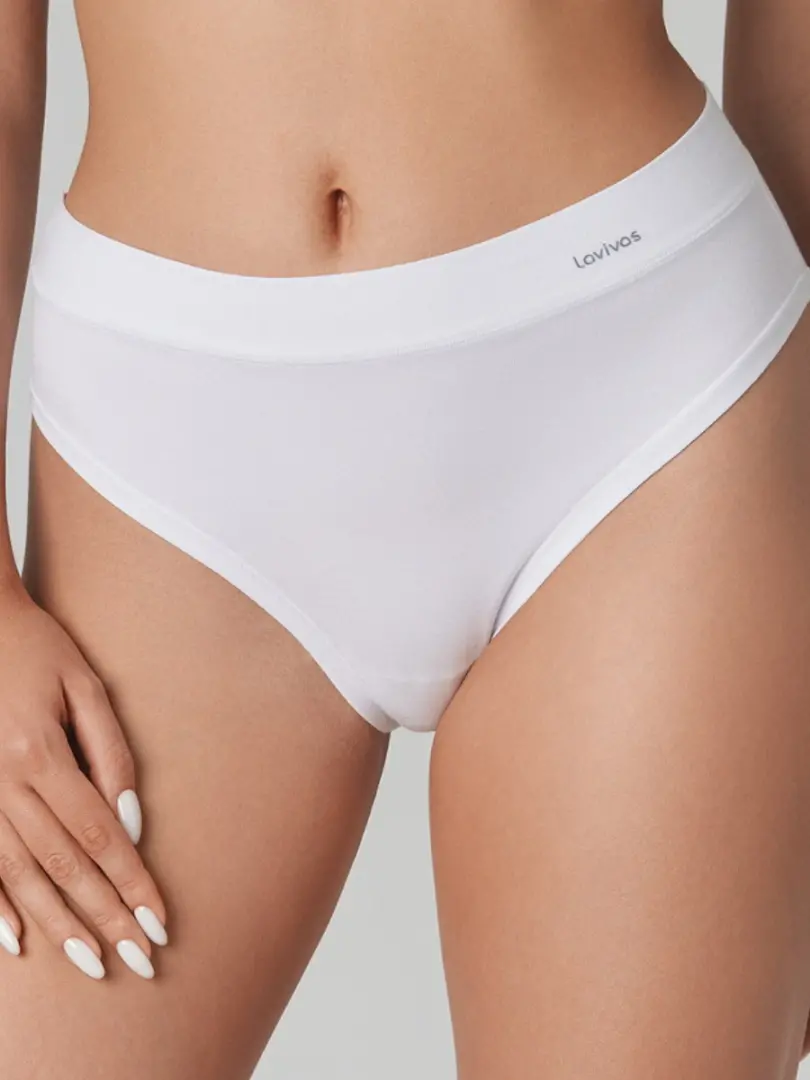 Chiloți din bumbac cu talie înaltă