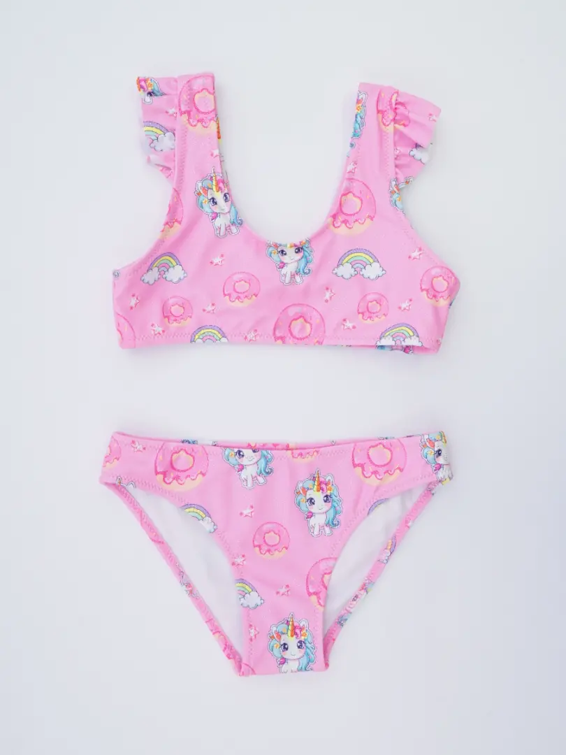 Costum de baie cu unicorn pentru fetițe