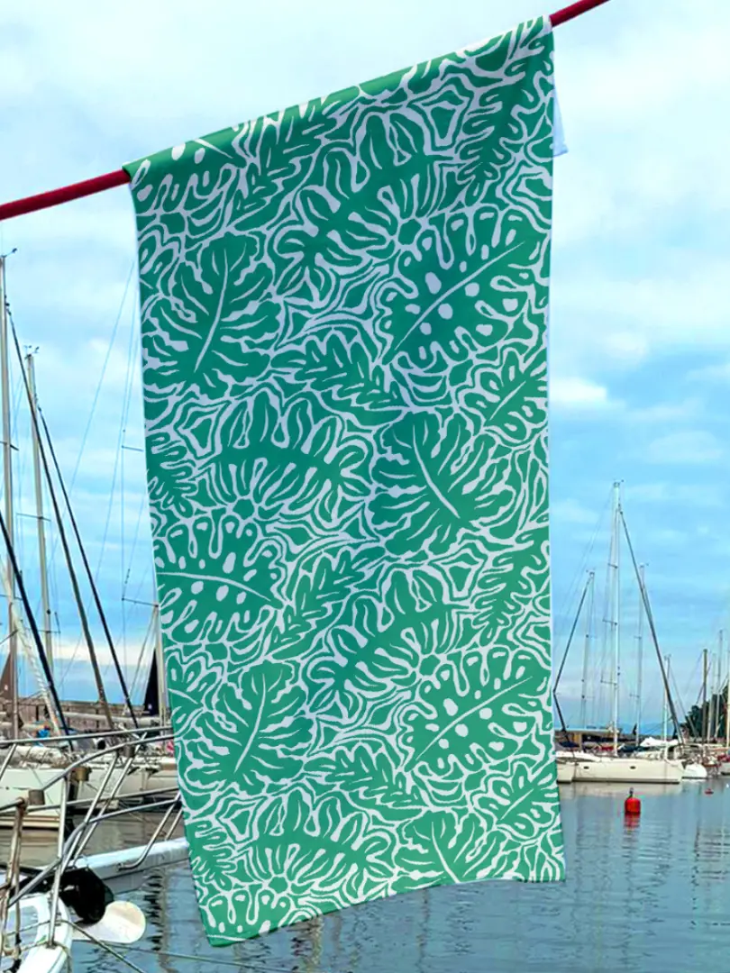 Пляжное полотенце с микрофиброй