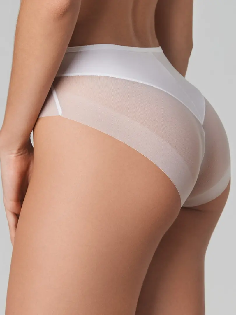 Chiloți din microfibră cu dantelă