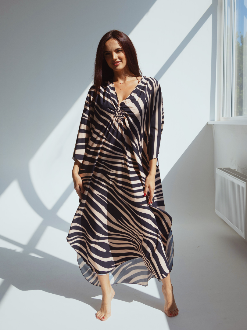 Rochie vaporoasă de plajă