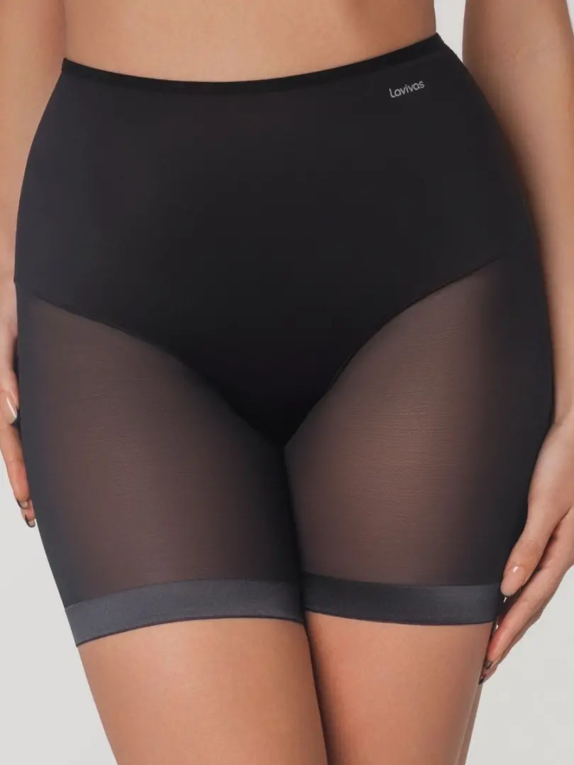 Șort din microfibră cu plasă