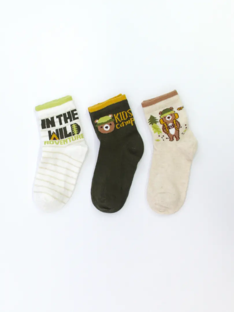 Șosete cu ursuleț pentru copii