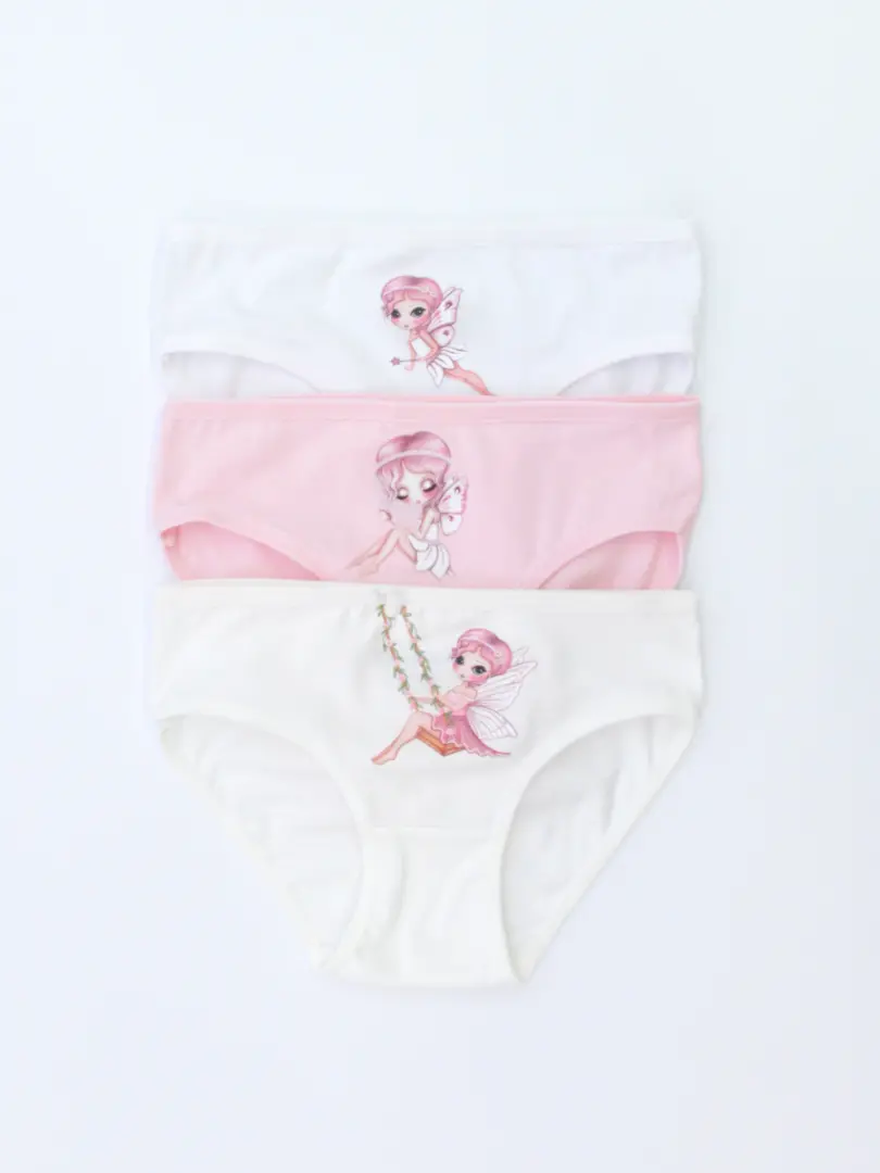 Set chiloți pentru fete 3 perechi