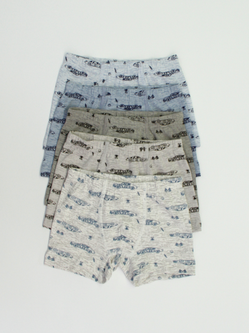 Хлопковые трусы-боксеры для мальчиков