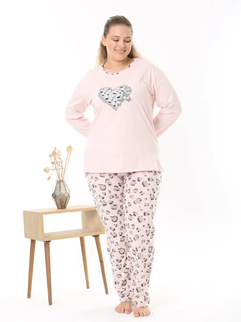 Pijama Plus Size de bumbac