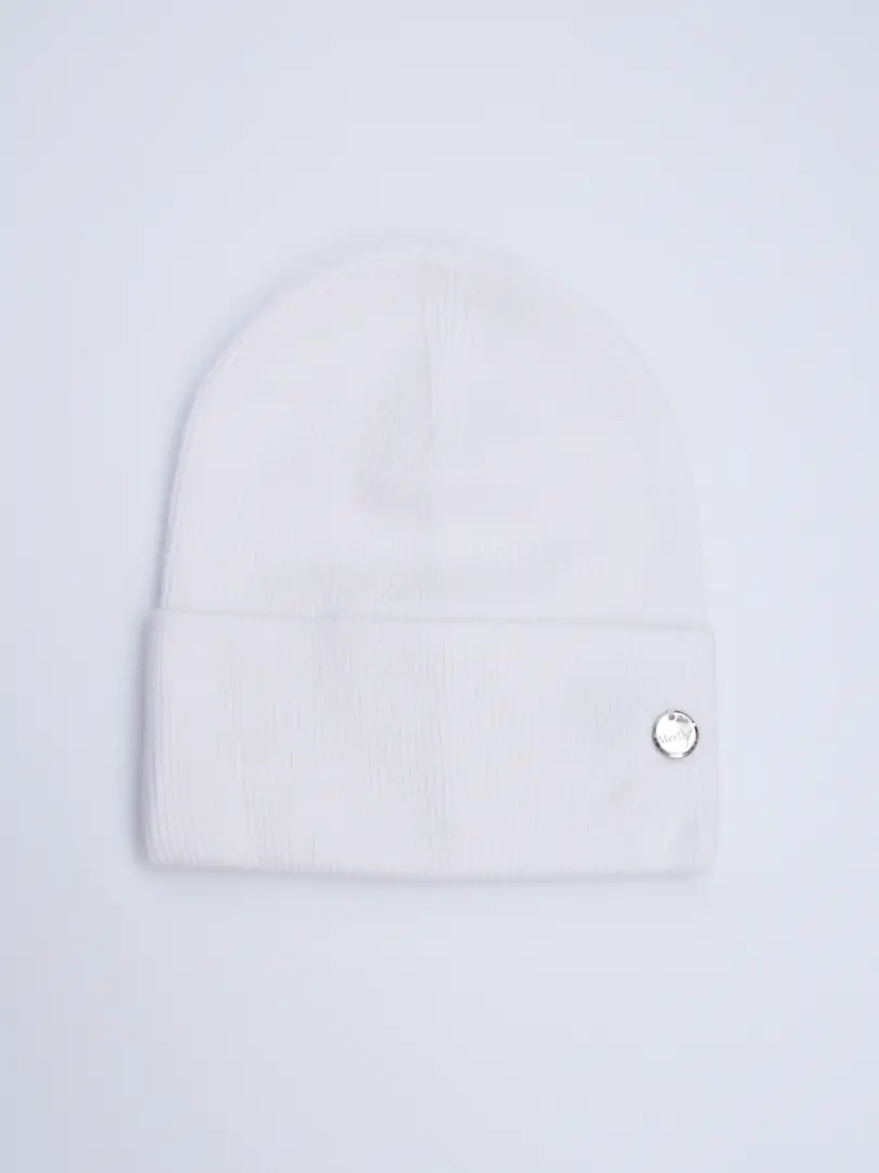 Căciulă albă pentru copii