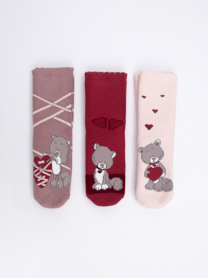 Махровые носки для девочек