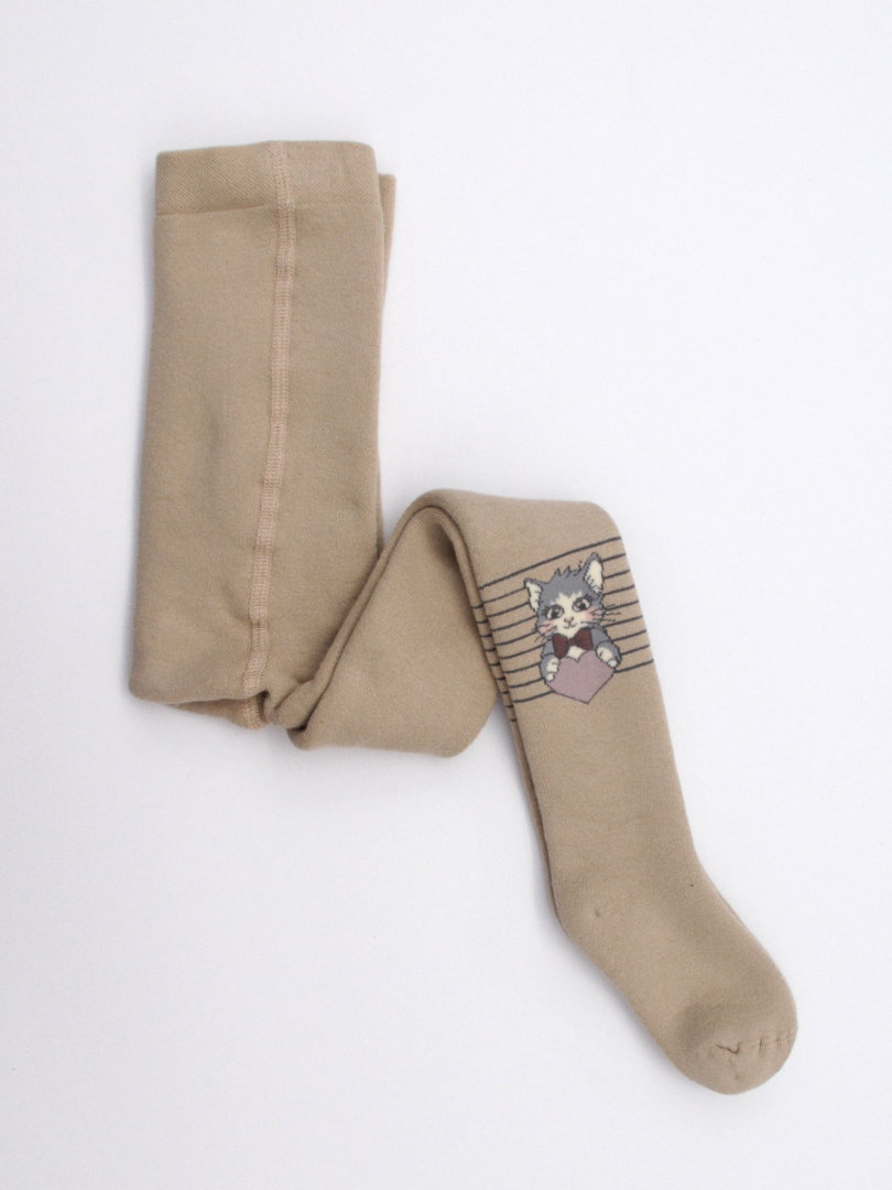 Махровые колготки для девочек