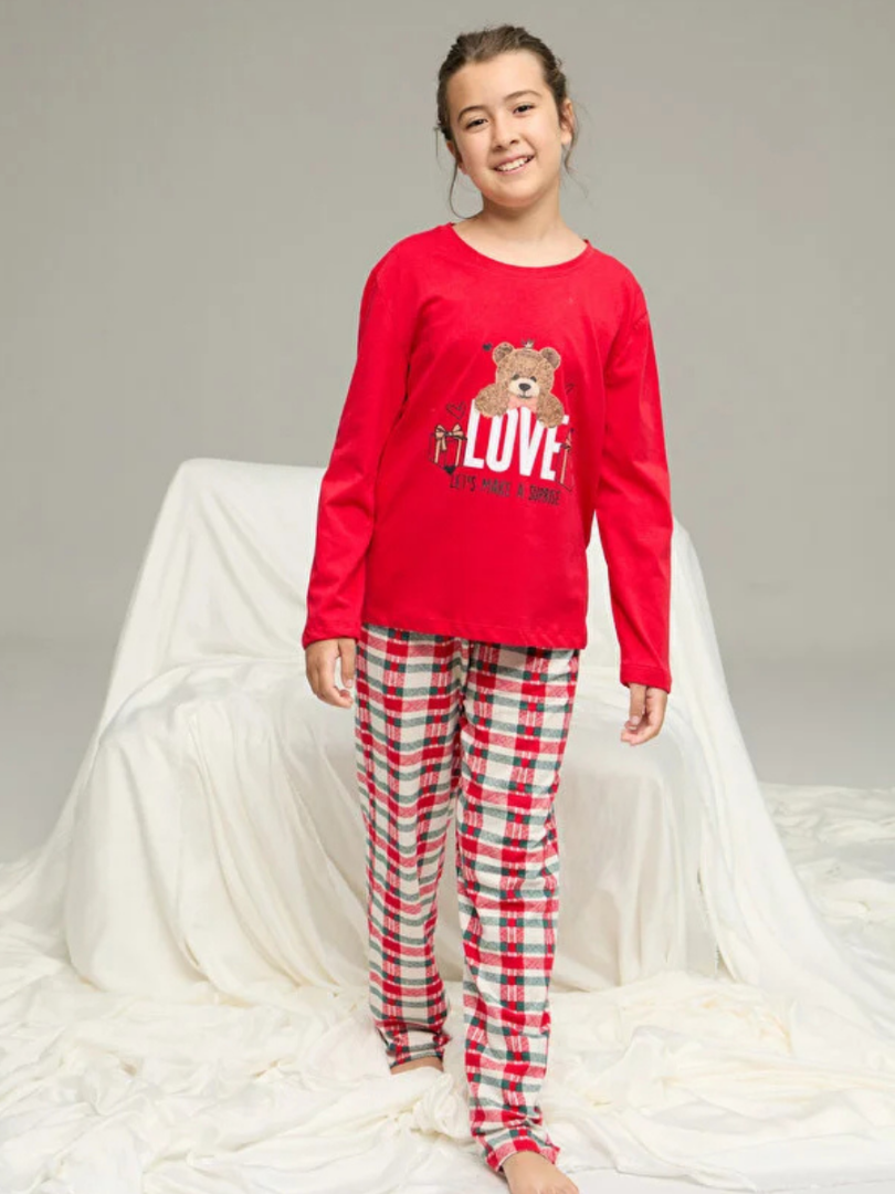 Пижама с мишкой для детей