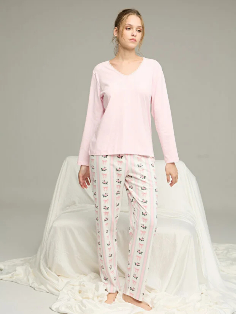 Женские хлопковые пижамы