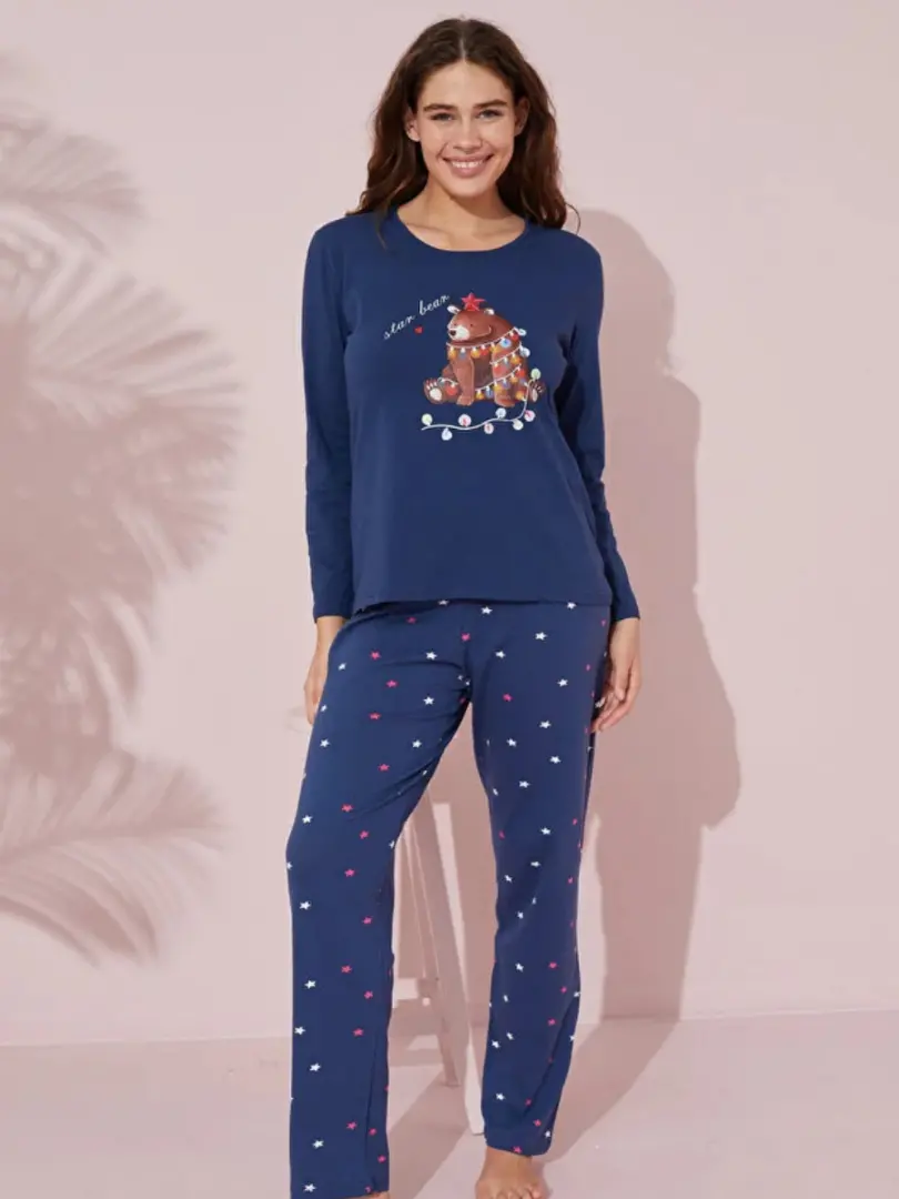 Pijama de bumbac pentru femei