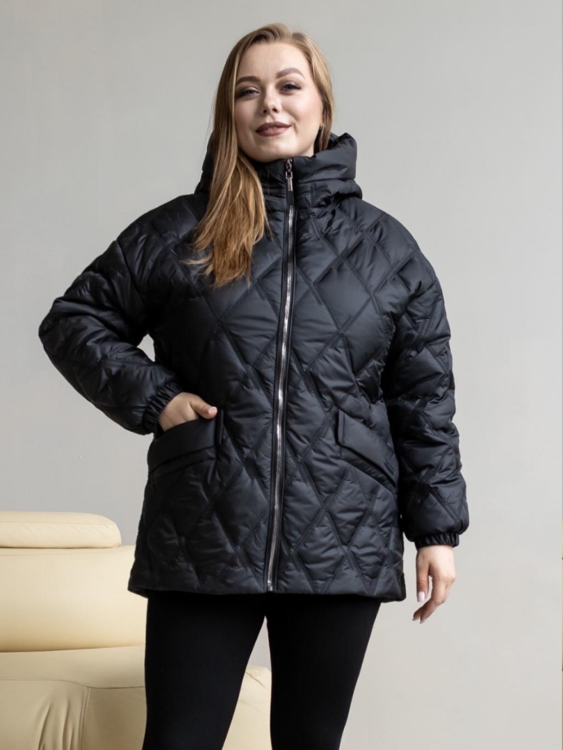 Осенняя куртка больших размеров