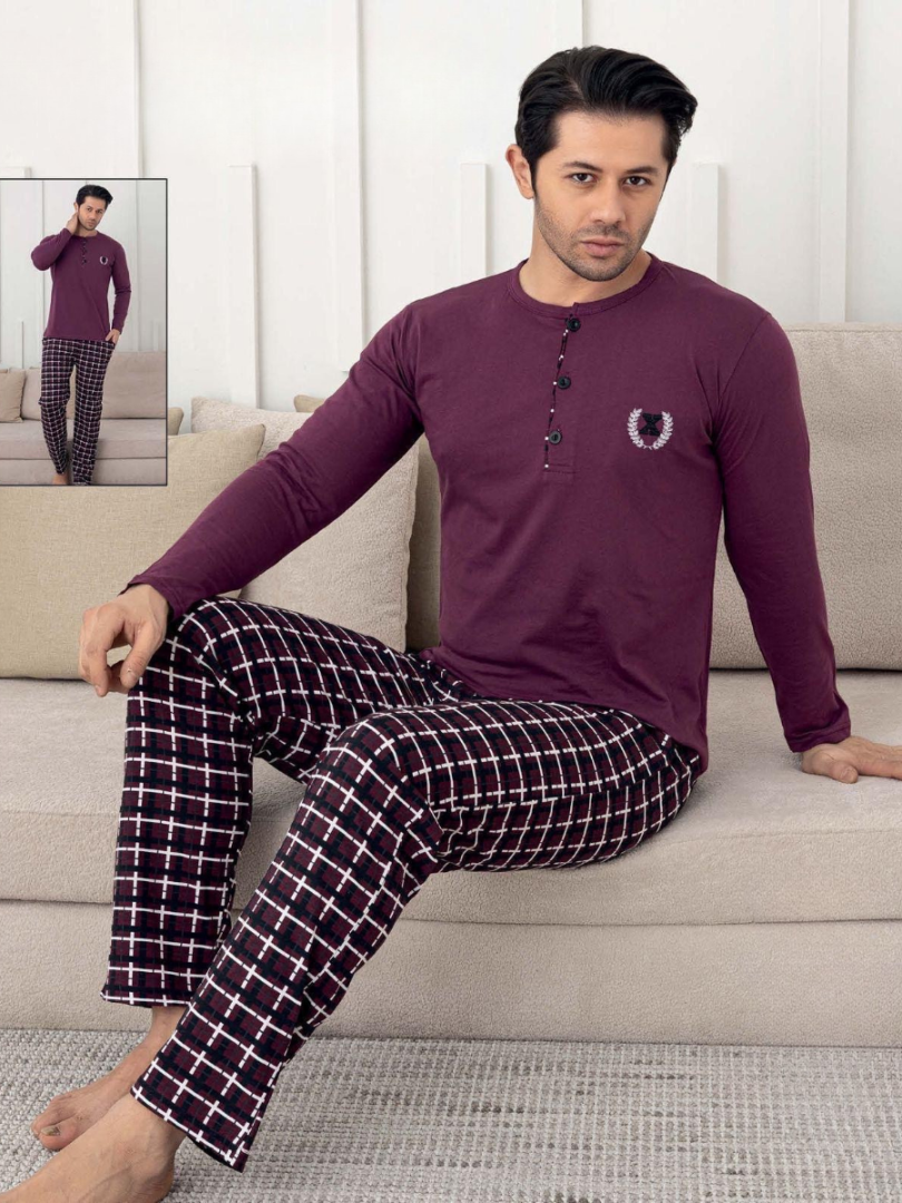 Мужская хлопковая пижама