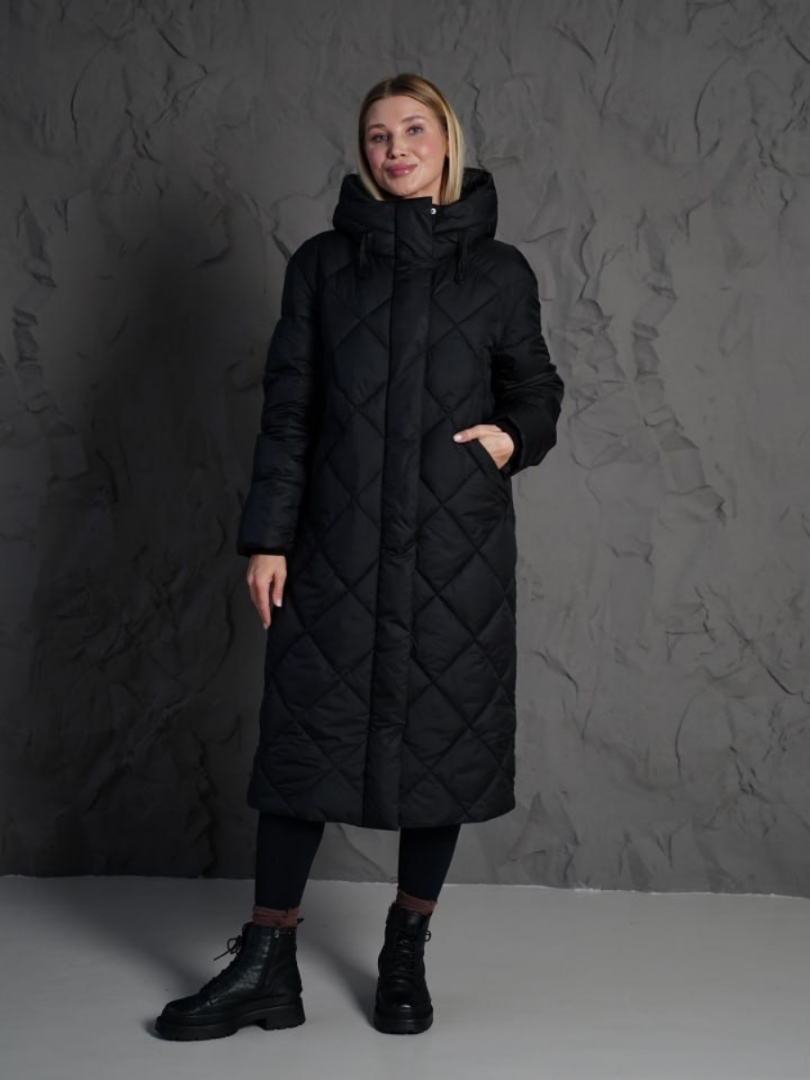 Palton lung de iarnă pentru femei