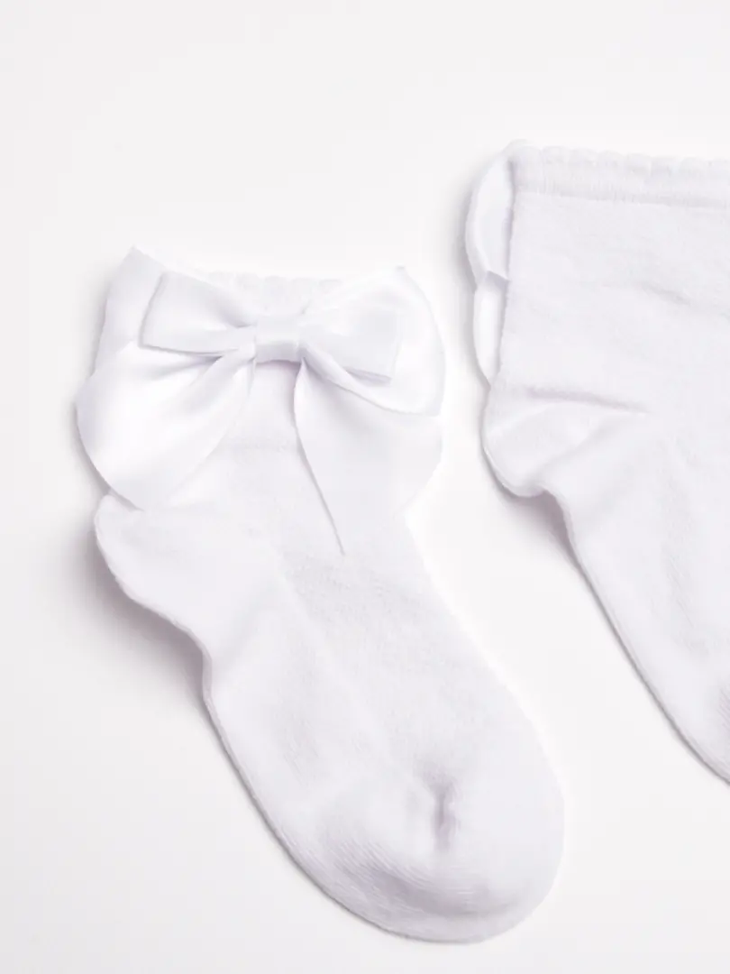 Șosete elegante din bumbac pentru fete