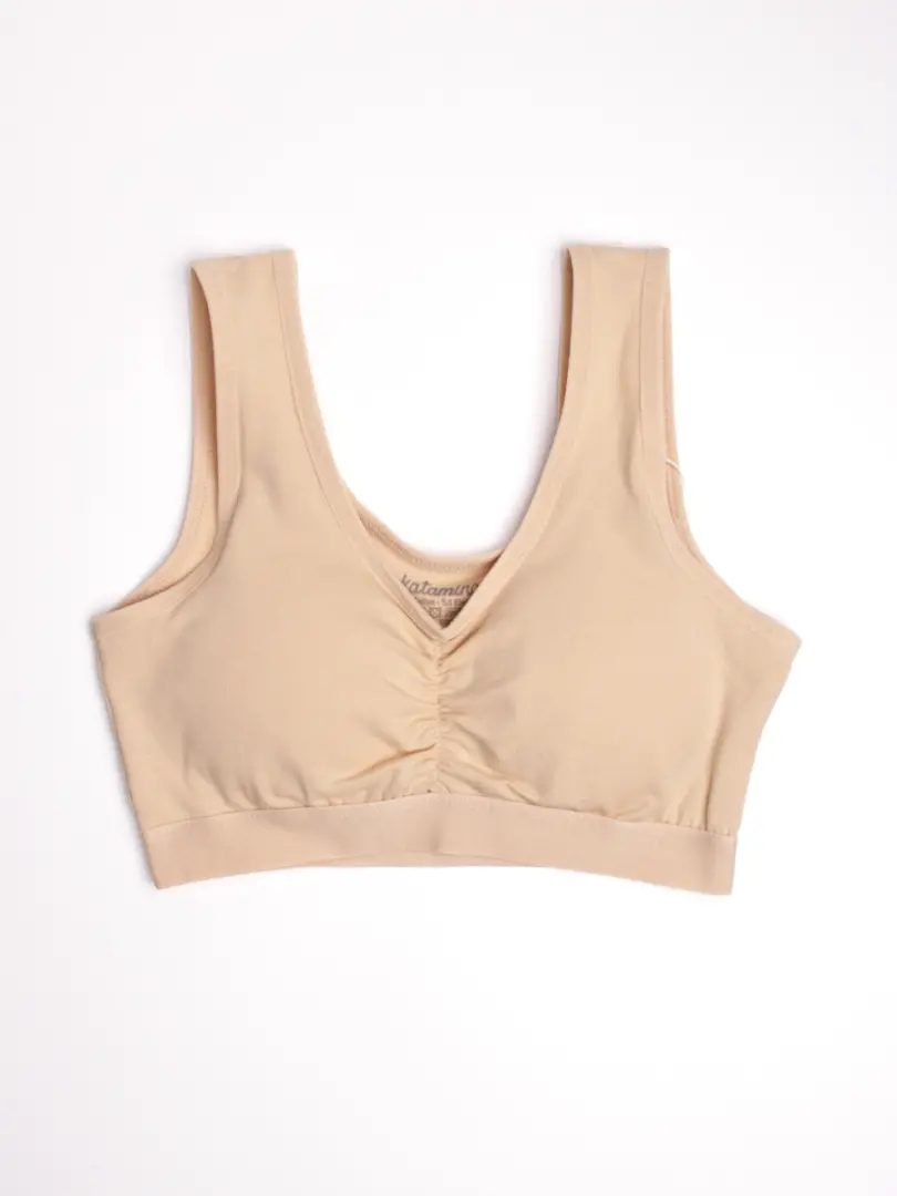 Bustieră din bumbac pentru fetițe