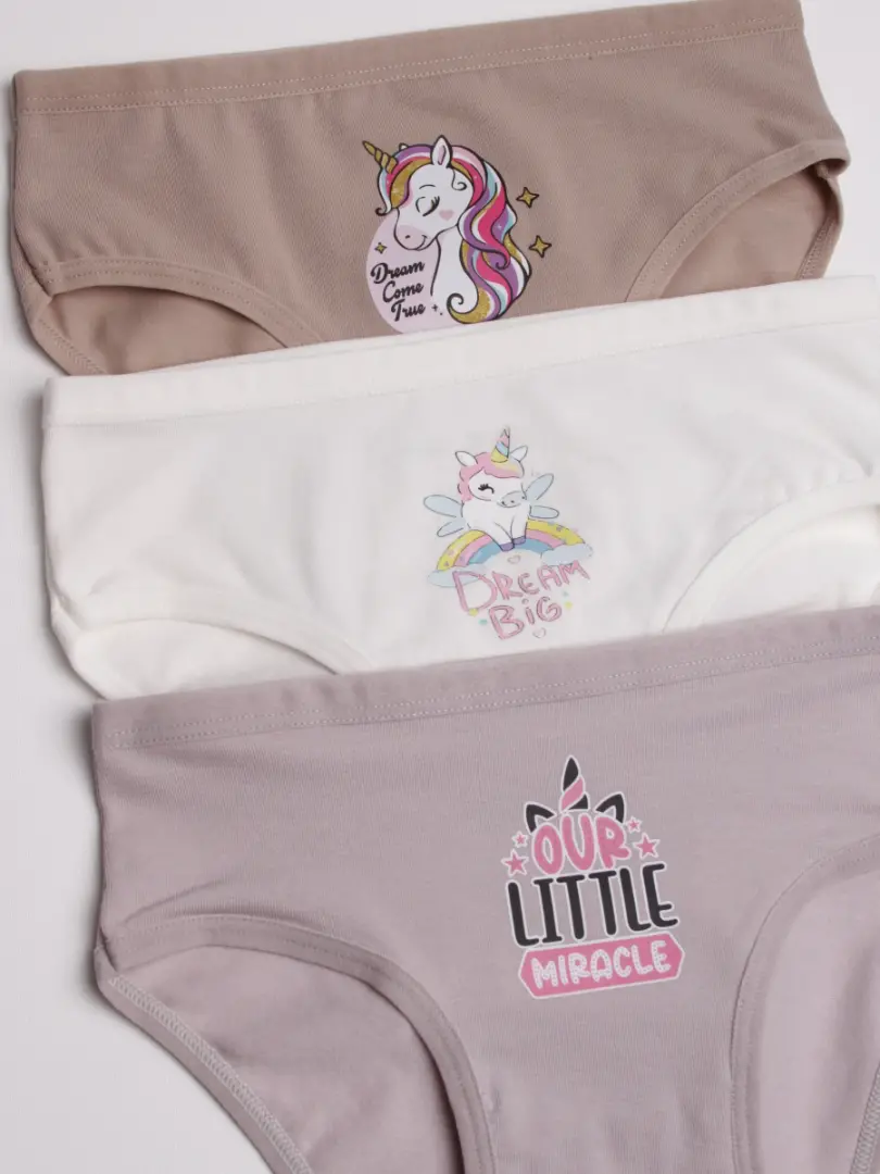 Chiloți din bumbac pentru fetițe