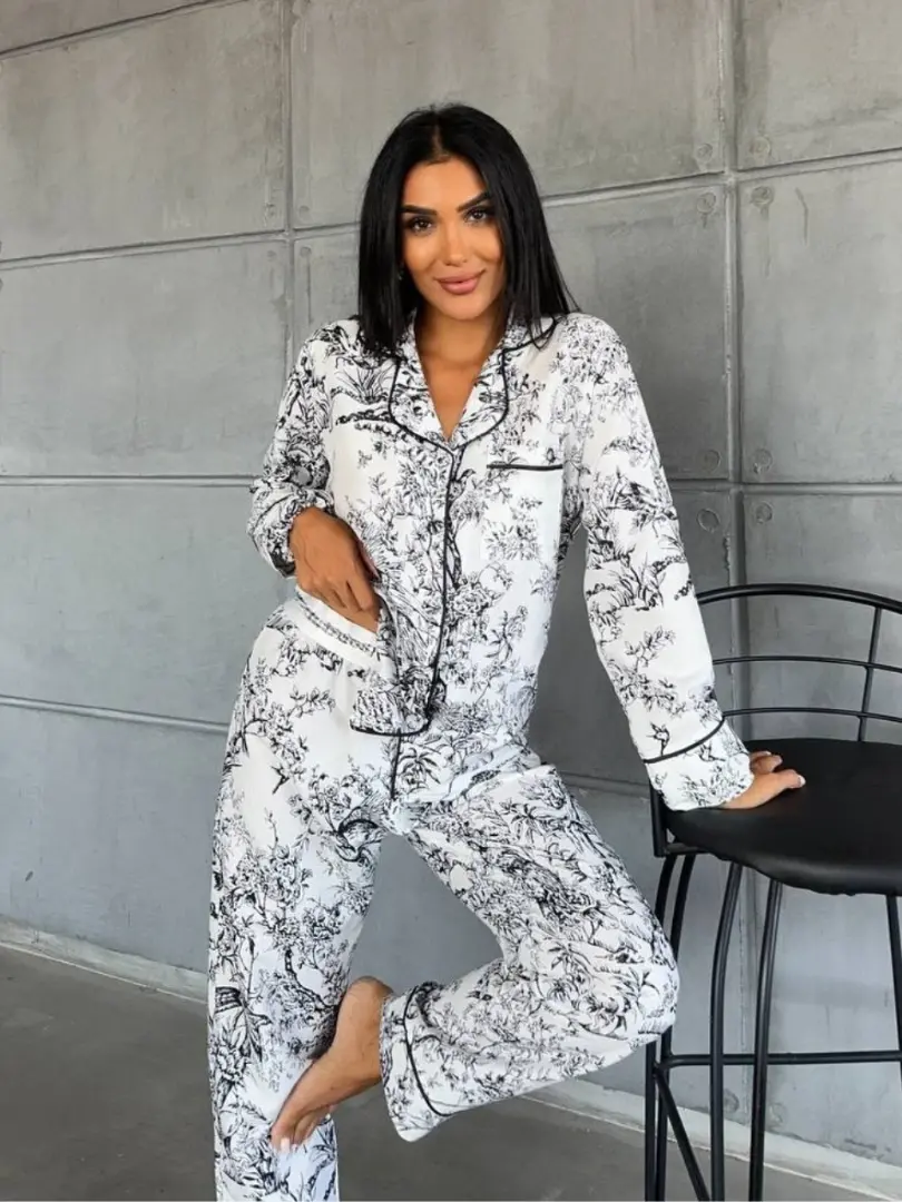 Pijama damă elegantă cu vâscoză