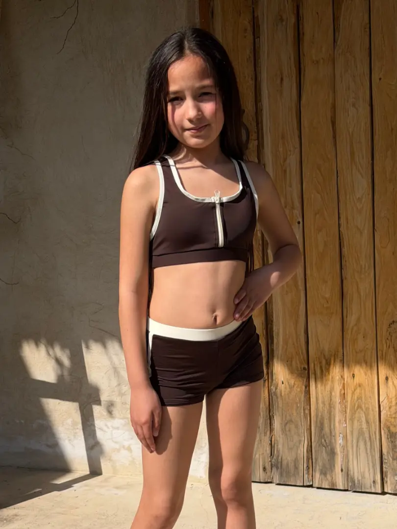 Costum de baie fetițe 2 piese