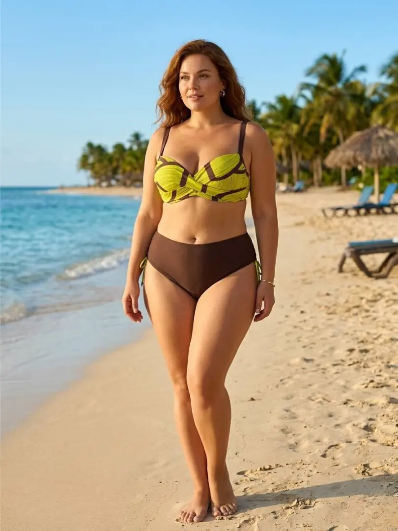 Costum de baie două piese pentru femei