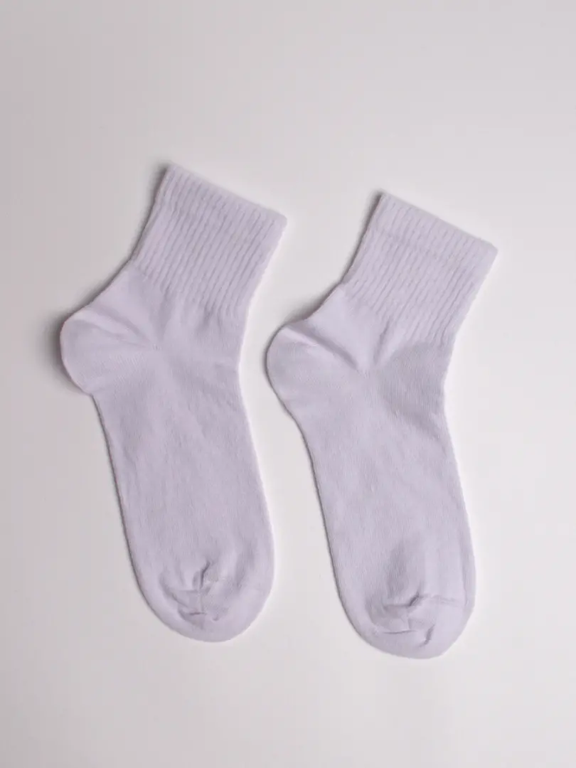 Șosete unisex din bumbac, lungime medie