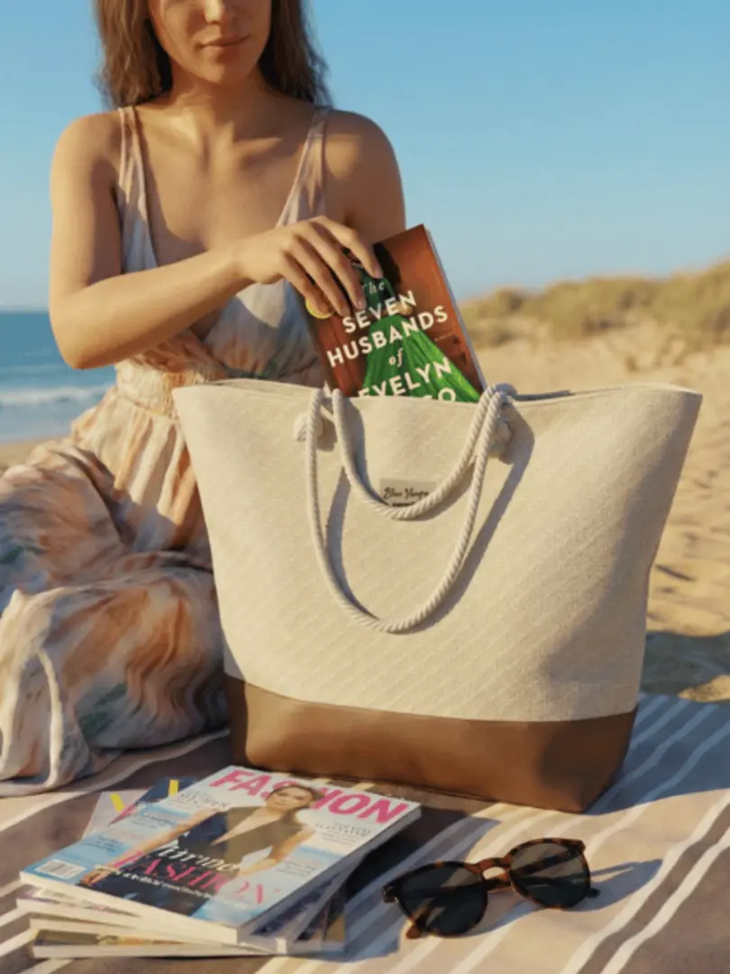 Geantă de plajă spațioasă