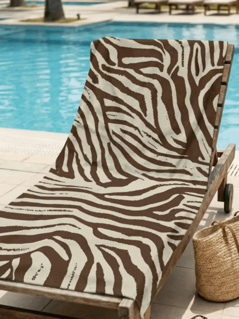 Prosop de plajă animal print