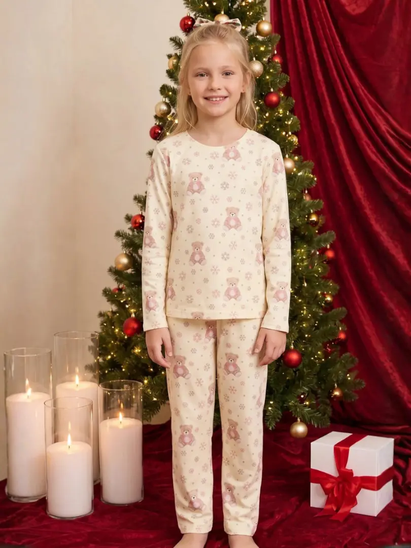 Pijama termică Ultra Soft pentru copii