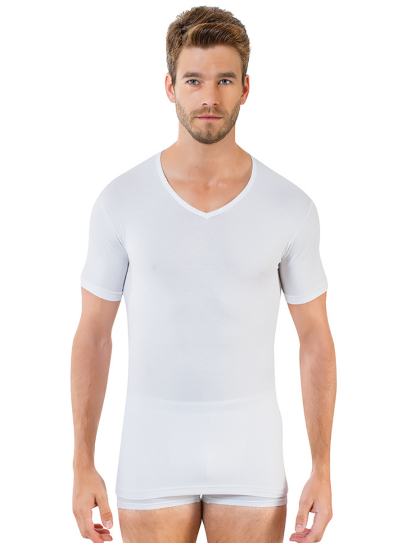 Tricou din modal Oztas Elegant