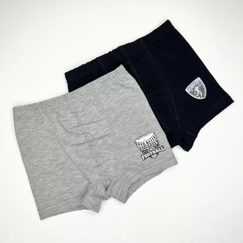 Chiloți boxer din bumbac, 2 perechi