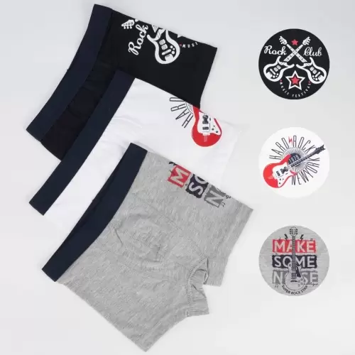 Chiloți boxer din bumbac, 2 perechi K128368